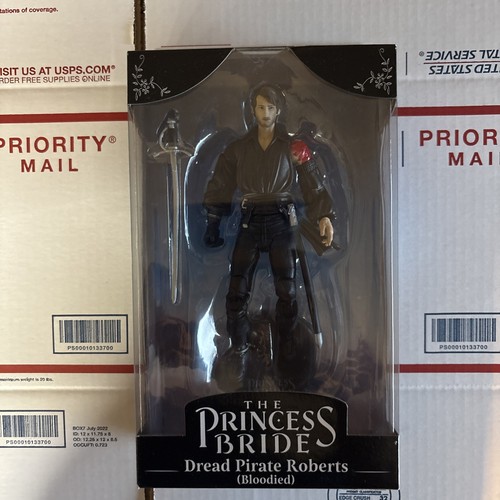 McFarlane Toy The Princess Bride Westley Dread Pirate Roberts Bloodied Figur 7" - Bild 2 von 6