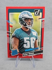2023 Donruss Tyler Steen - Red Press Proof RC #384 Philadelphia Eagles