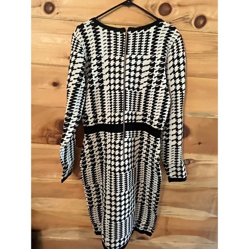 Venus Women's Black/White Sweater Dress - Size XL - NWT - Picture 2 of 7
