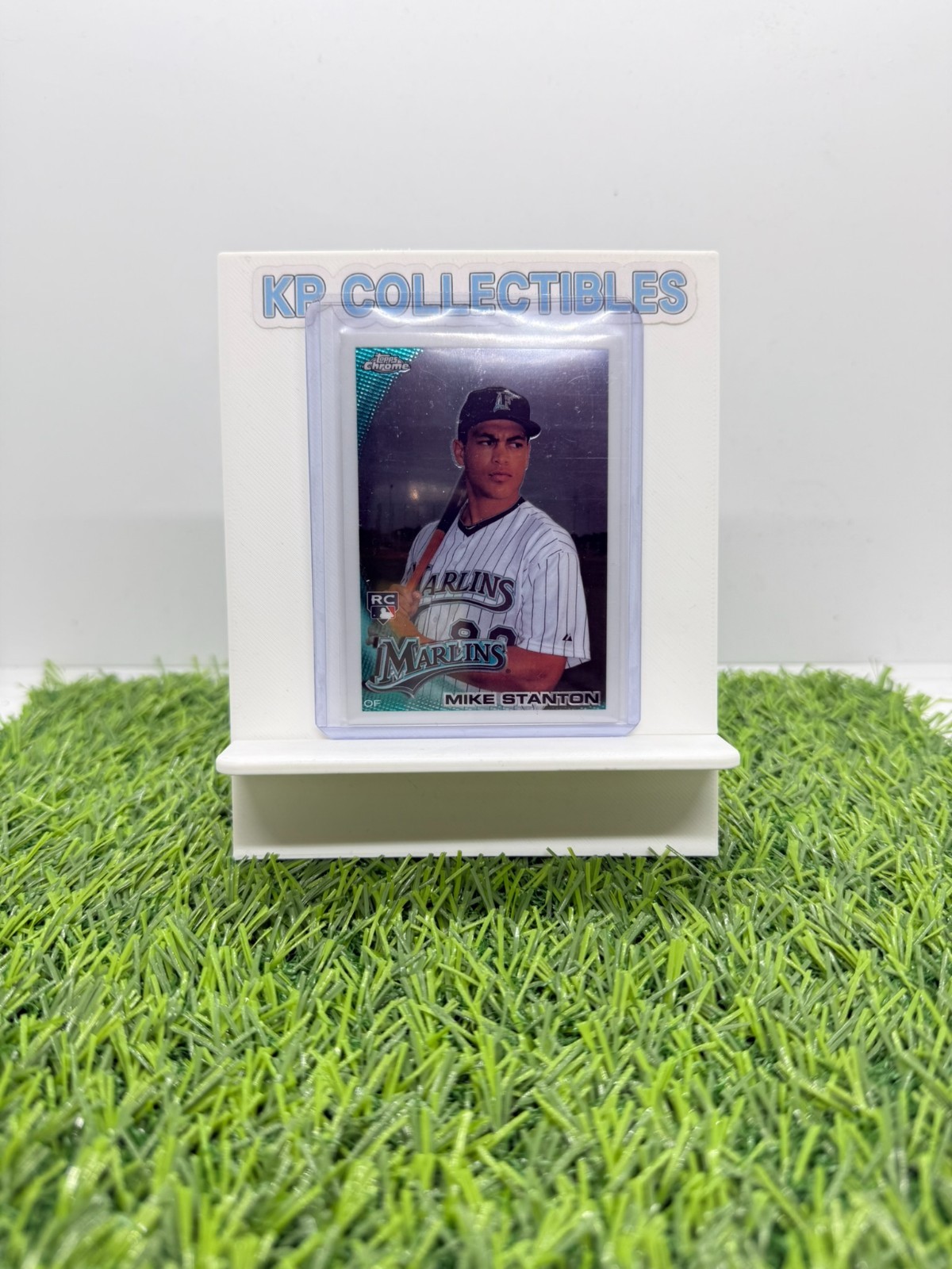 2010 Topps Chrome Mike Giancarlo Stanton RC Rookie #190 Base