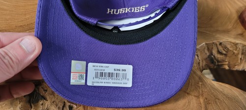 New Era Herrenmütze lila Washington Huskies COOLERA 9SEVENTY Seil Stretch Druckknopf - Bild 5 von 10