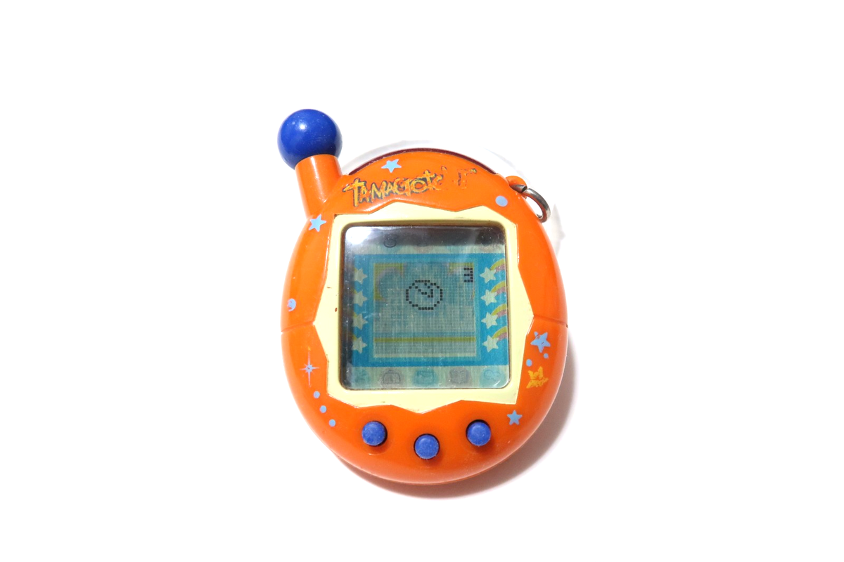 Tamagotchi Connexion V4.5 EU Exclusive Bandai Orange Stars English