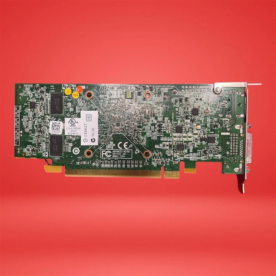 Dell AMD Radeon HD 6450 1GB DDR3 DP/DVI LP NFXD5 Graphics/Video card - Image 2 of 4