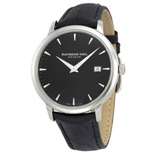 RW-5488-STC-20001 Raymond Weil Toccata Black Leather Men's Watch 5488-STC -
