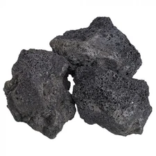 American Fire Products | Extra Large Lava Rock, 3" - 6" | Use in Fireplace, Fire
