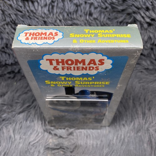 Thomas & Friends Thomas Snowy Surprise VHS Tape 2003 Alec Baldwin Train Tank - Picture 6 of 8