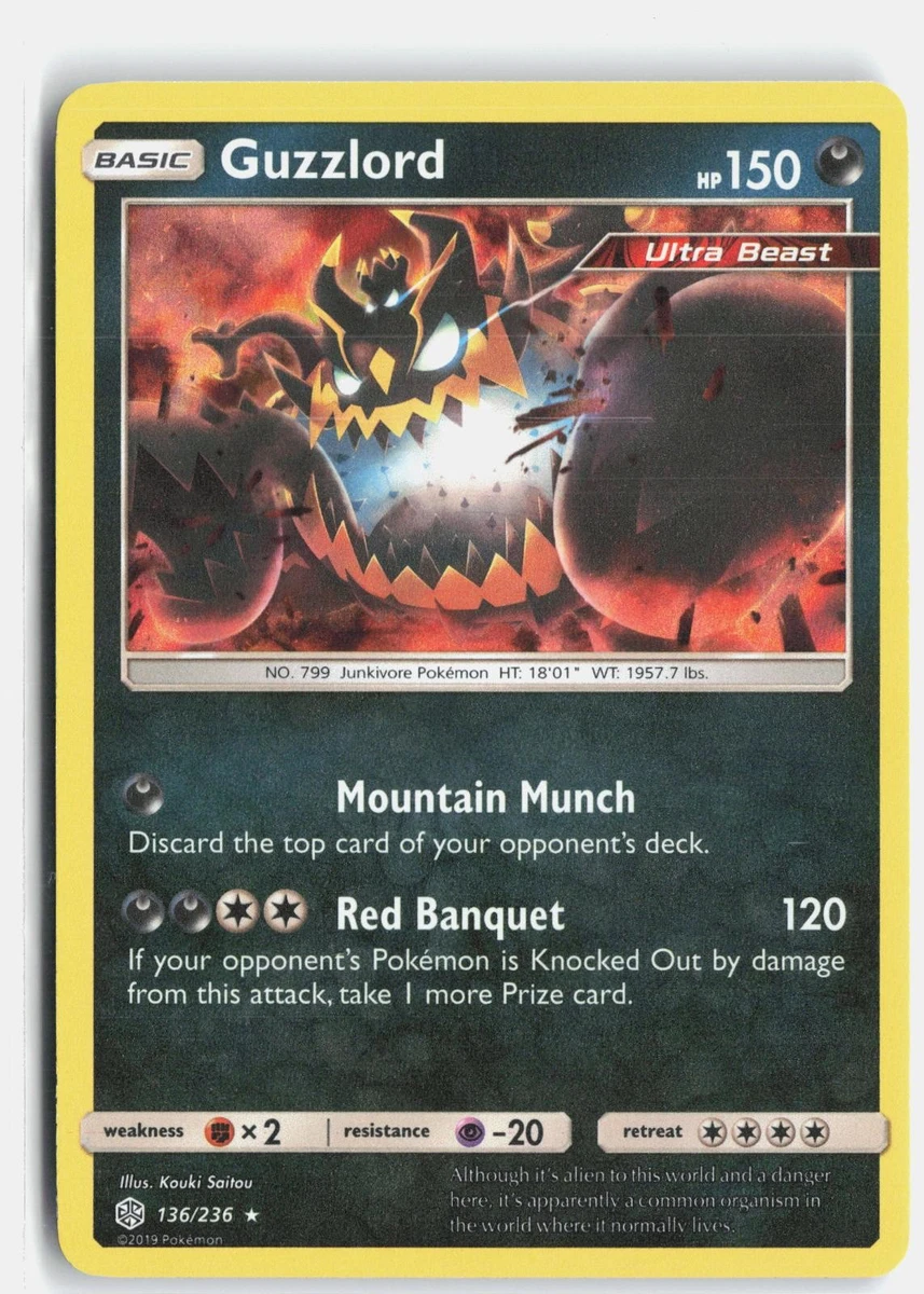 Guzzlord Pokémon TCG Cards for sale | eBay