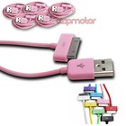 5PCS 6FT USB DATA POWER CHARGER CABLE DOCK CONNECTOR APPLE IPAD IPHONE IPOD PINK