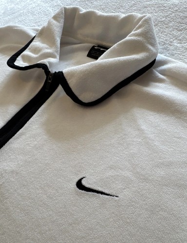 Nike Alpha Project 90s Vintage Rare Tennis Zipped Polo Frottee - M / L - Bild 4 von 17