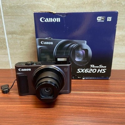Canon PowerShot SX620 HS 20.2 MP Digital Camera - Black for sale