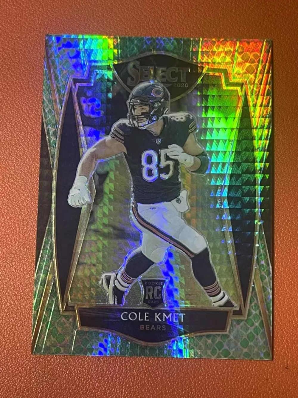 2020 Panini Select  Premier Level Dragon Scale Hyper #174 Cole Kmet /67 -GL12