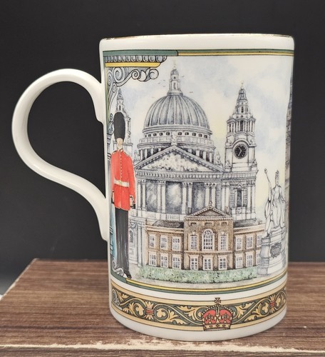London Heritage by James Sadler "Horseguards" Bone China Coffee/Tea Mug - Picture 2 of 8