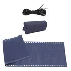 1 Satz Balkonstuhl-Zubehör, Strandstuhl-Stoff-Liegestuhl-Ersatzstuhl-Zubehör