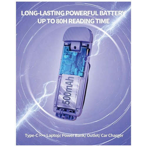 Book Light for Reading in Bed Clip-on LED Bookmark for Books in Bed R5L28902 - Afbeelding 2 van 10