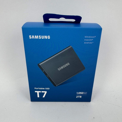 Nuovo SSD portatile Samsung T7 2TB MU-PC20T0T - Foto 1 di 3