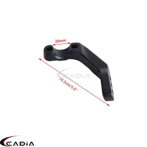 Abrazaderas de guardamanos de 1-1/8" pulgadas soportes de manillar para moto todoterreno Supermoto - Imagen 3 de 10