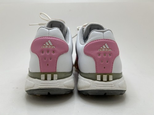 Zapatos de golf Adidas botines para mujer banda eléctrica chasis Adiprene Traxion rosa talla 7,5 - Imagen 9 de 16