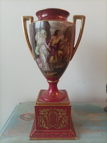 Vase Napoléon, Vase A Anses Napoléon, Très Bel État, Hauteur 30cm - Imagen 1 de 12