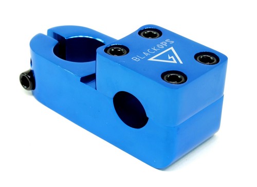 Black Ops BrickTop BMX Bike Top Loader Stem 55mm 22.2 Blue - Picture 9 of 12