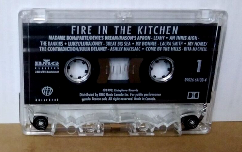 Fire In The Kitchen, 1998 UNISPHERE RECORDS, CASSETTE TAPE - Picture 4 of 4