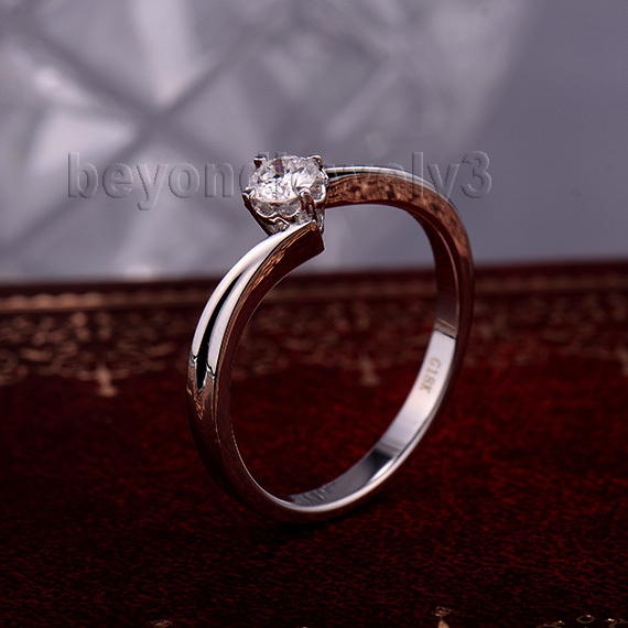 0.20 Carat G-SI Round Natural Diamond 18Kt White gold Wedding Ring WU141 0.20 Carat G-SI Round Natural Diamond 18Kt White gold Wedding Ring WU141