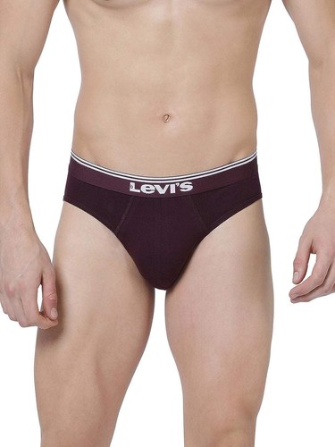 Levi's Men's Cotton Classic Brief (pack of 5) #017 - Imagen 4 de 5