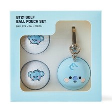 Line Friends BT 21 KOYA Baby Golf Ball Pouch Set Gift Free Shipping