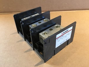 NOS-Burndy-BDBLHC-22-500-3-600V-AC-760Amp-Power-Distribution-Block-BDBLHC225003