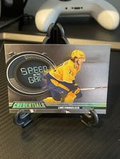 23-24 UD Credentials Hockey RC Speed Of The Game SGR16 Luke Evangelista