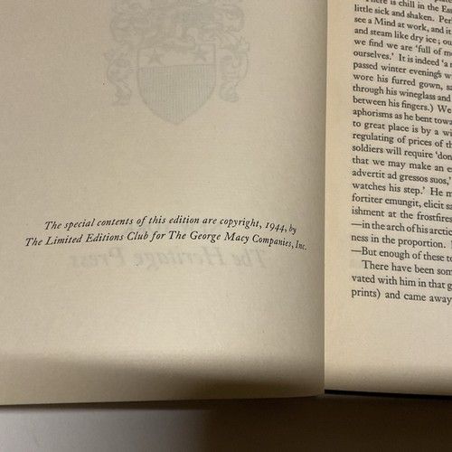 The Essays Of Francis Bacon 1944 Heritage Press - Picture 6 of 8
