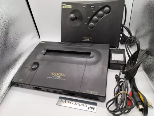 SNK NEO GEO AES Japanese Console NEO-AES Tested Japan USED