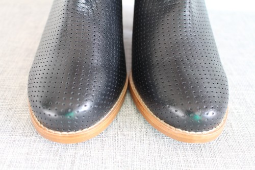 WITTNER Black Leather Venise Ankle Boots Size 37 NEW - Picture 4 of 6