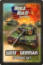 West German Gaming Set Tin WWIII Team Yankee
