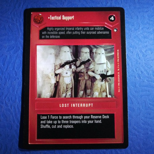 Star Wars CCG Pick A Card Interrupt Darkside Blackborders Premiere Hoth Degobah - Picture 72 of 102