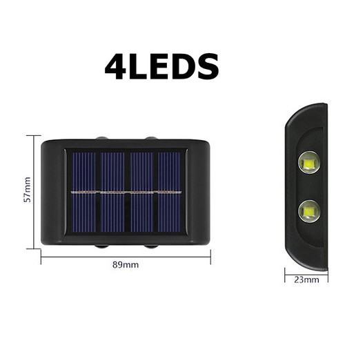 Double Head LED Wall Light Outdoor Street Courtyard Waterproof Lighting Lights - Picture 8 of 15