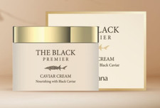 Coreana The Black Premier Caviar Cream 100ml Anti-aging K-Beauty