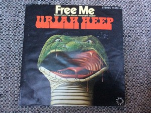 7 Vinyl Uriah Heep Free Me Masquerade German Ebay