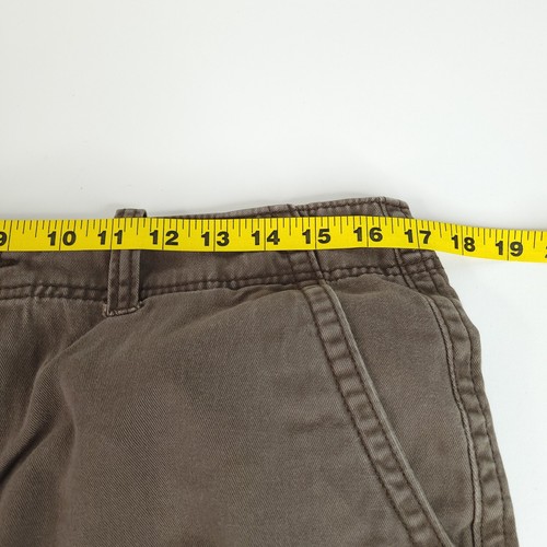Old Navy Shorts Mens 33 x 11 Brown Heavy Canvas Outdoor Hiking Camping Fishing - Picture 6 of 9