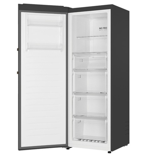 Haier 285L Upright Hybrid Freezer Black HVF325DC - Picture 4 of 5