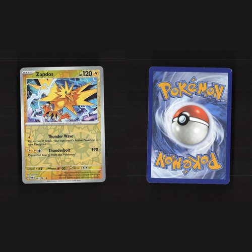 Zapdos 065/167 JUEGO x4 SV Twilight Masquerade Holograma Inverso Tarjeta Pokémon Rara - Imagen 6 de 6