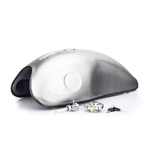 10L 2.6 Gal Universal Fit Cafe Racer Vintage Gas Fuel Tank for HONDA for YAMAHA - Picture 5 of 11