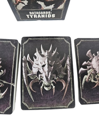Warhammer Expansion Pack Tyranids Datacards 40K 40,000 Psychic Smite - Picture 5 of 8