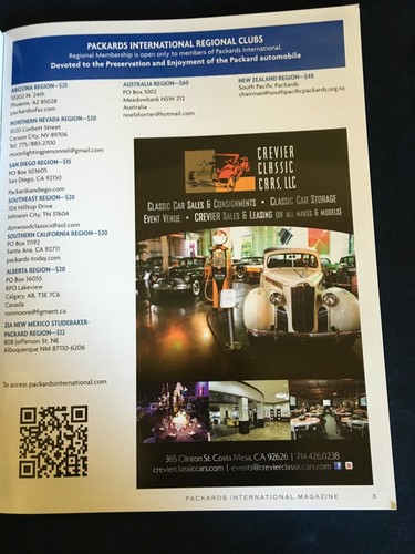 Packards International Magazine Fall 2015 Vol.52 No.3 - Picture 3 of 5