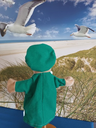 Handpuppe Polizist von Simba ca. 24 cm groß  - Bild 4 von 4