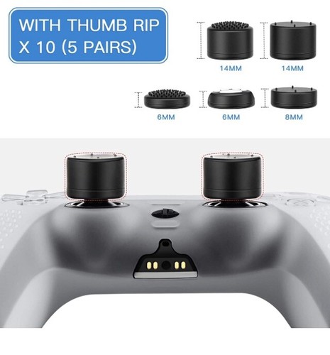 Silicone Game Controller Cover fits PS5 controller - Picture 3 of 4