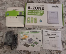 RainPoint 8-Zone WiFi Irrigation Controller Model TTC819WRF Smart Sprinkler Yard