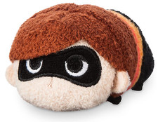 New Disney Pixar Incredibles Mrs. Incredible Elasti-Girl Tsum Tsum 3.5" Plush