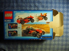 Lego 8380 Red Maniac 100% Complete Manual and Box included! Racers Vintage 2004
