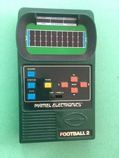 Vintage Mattel Electronics Football 2 Handheld Game 1978 Working