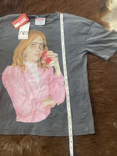Rare Coca-Cola ( Genuine Merchandise’ Collaboration ZARA’ Size Small ‘ T-shirt, - Picture 9 of 24